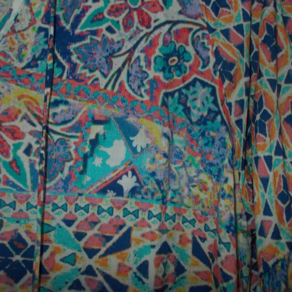 Feathers By Tolani Patterned Top Multi Color - image 6